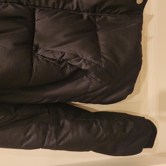 Black puff jacket - light weight Small - Picture 3 of 6